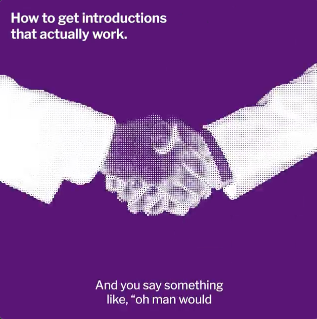 How to get introductions that actually work.